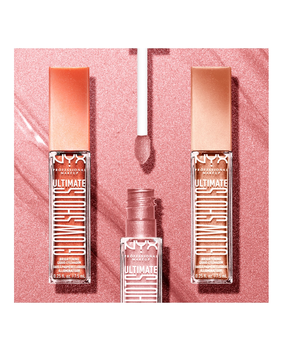 Sombra Líquida Glow Shots Nyx Professional Makeup - Grapefruit Glow 7,5 ml Grapefruit Glow-6