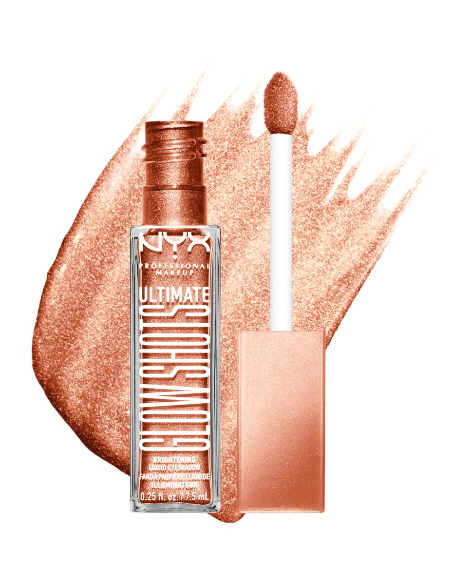 Sombra Líquida Glow Shots Nyx Professional Makeup - Golden Goji 7,5 ml Golden Goji-3