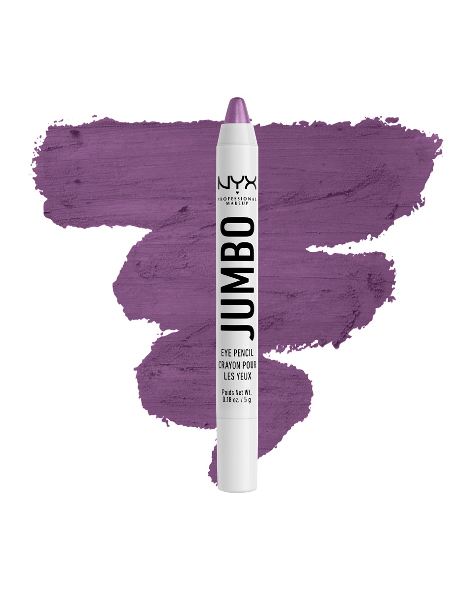 Imagen 3 de Lápiz de ojos Jumbo Eye Pencil NYX Professional Makeup - Eggplant 5 g Eggplant