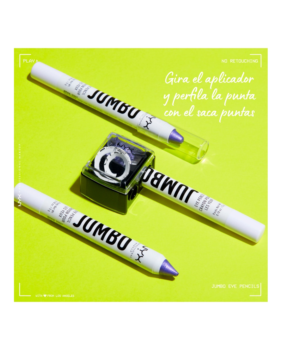 Imagen 9 de Lápiz de ojos Jumbo Eye Pencil NYX Professional Makeup - Frosting 5 g Frosting