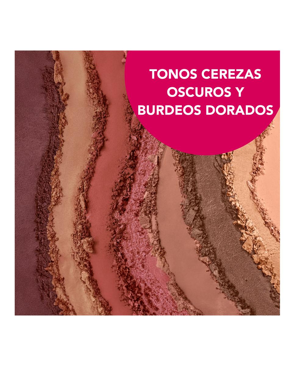 Paleta De Sombras De Ojos Cherry Glamour Soirs De Bourjois 5