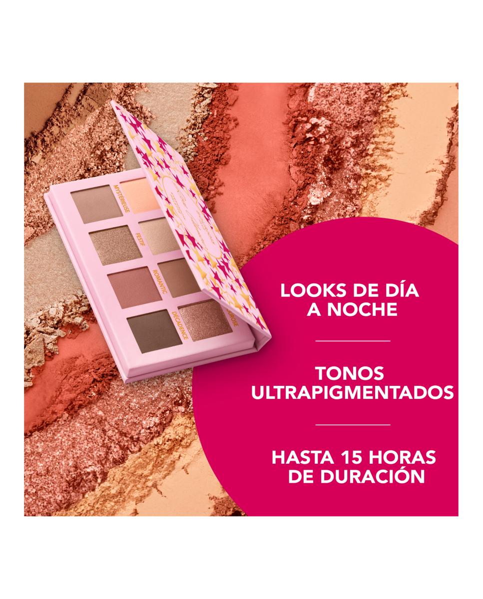 Imagen 4 de Paleta De Sombras De Ojos Rose Glamour Soirs De Bourjois