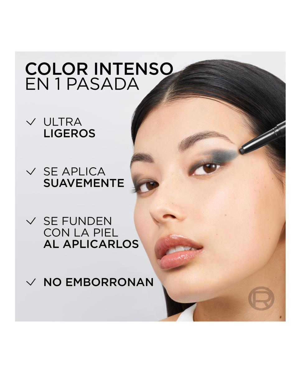 Sombra de Ojos L'Oréal Paris Le Shadow Stick L'Oréal Paris - 290 Midnight Noir 290 Midnight Noir-8