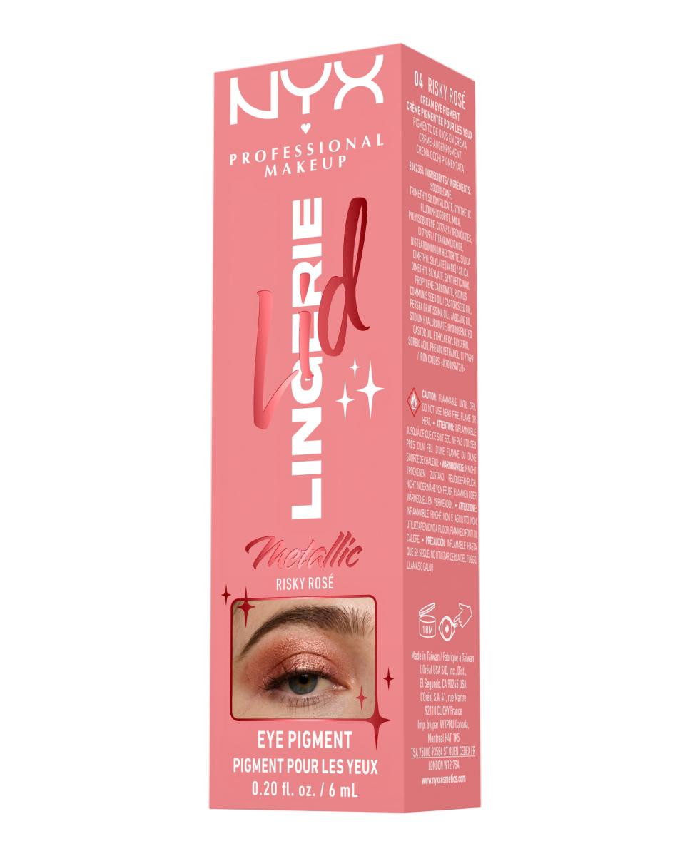 Sombra de ojos Lid Lingerie NYX Professional Makeup - Risky Rosé 04 Risky Rosé 04-7