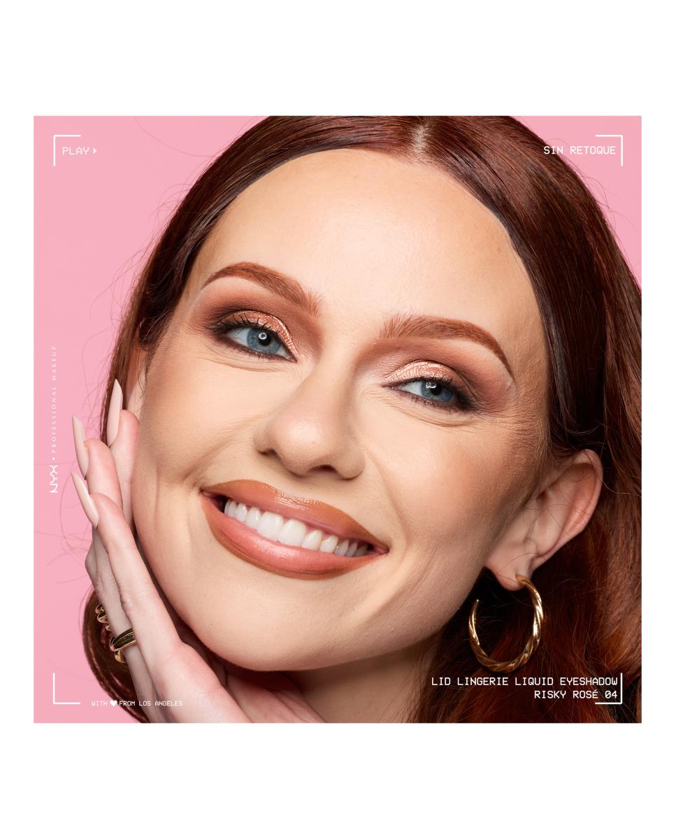 Sombra de ojos Lid Lingerie NYX Professional Makeup - Risky Rosé 04 Risky Rosé 04-16