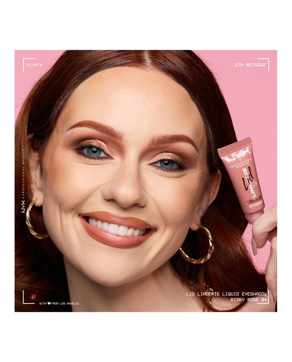 Sombra de ojos Lid Lingerie NYX Professional Makeup - Risky Rosé 04 Risky Rosé 04-17