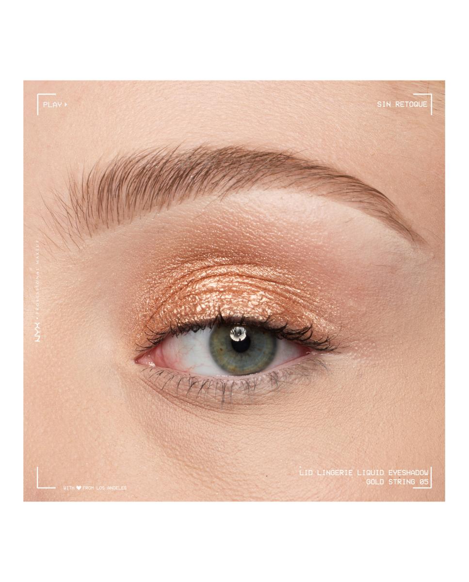 Sombra de ojos Lid Lingerie NYX Professional Makeup - Gold String 05 Gold String 05-18