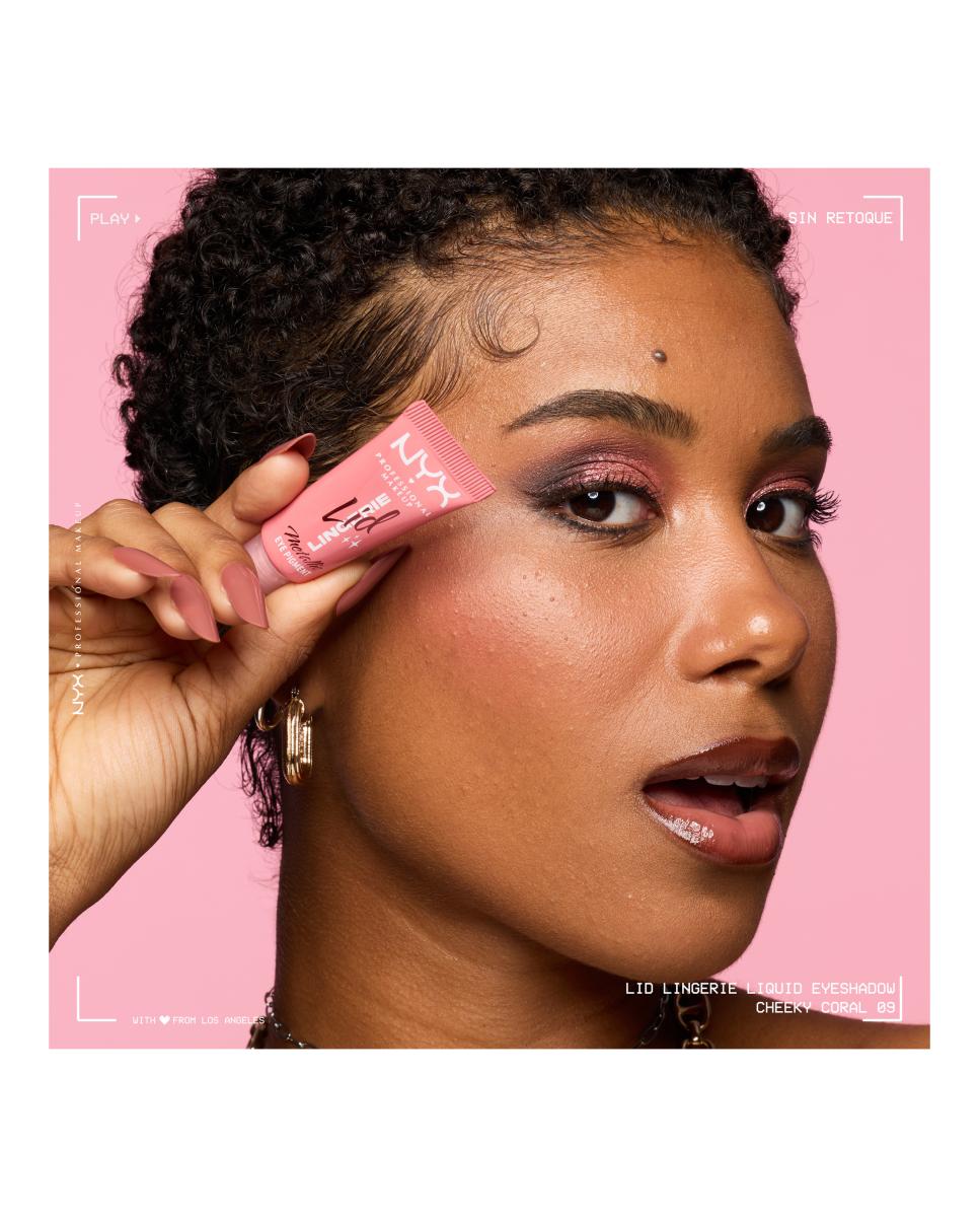 Sombra de ojos Lid Lingerie NYX Professional Makeup - Cheeky Coral 09 Cheeky Coral 09-17