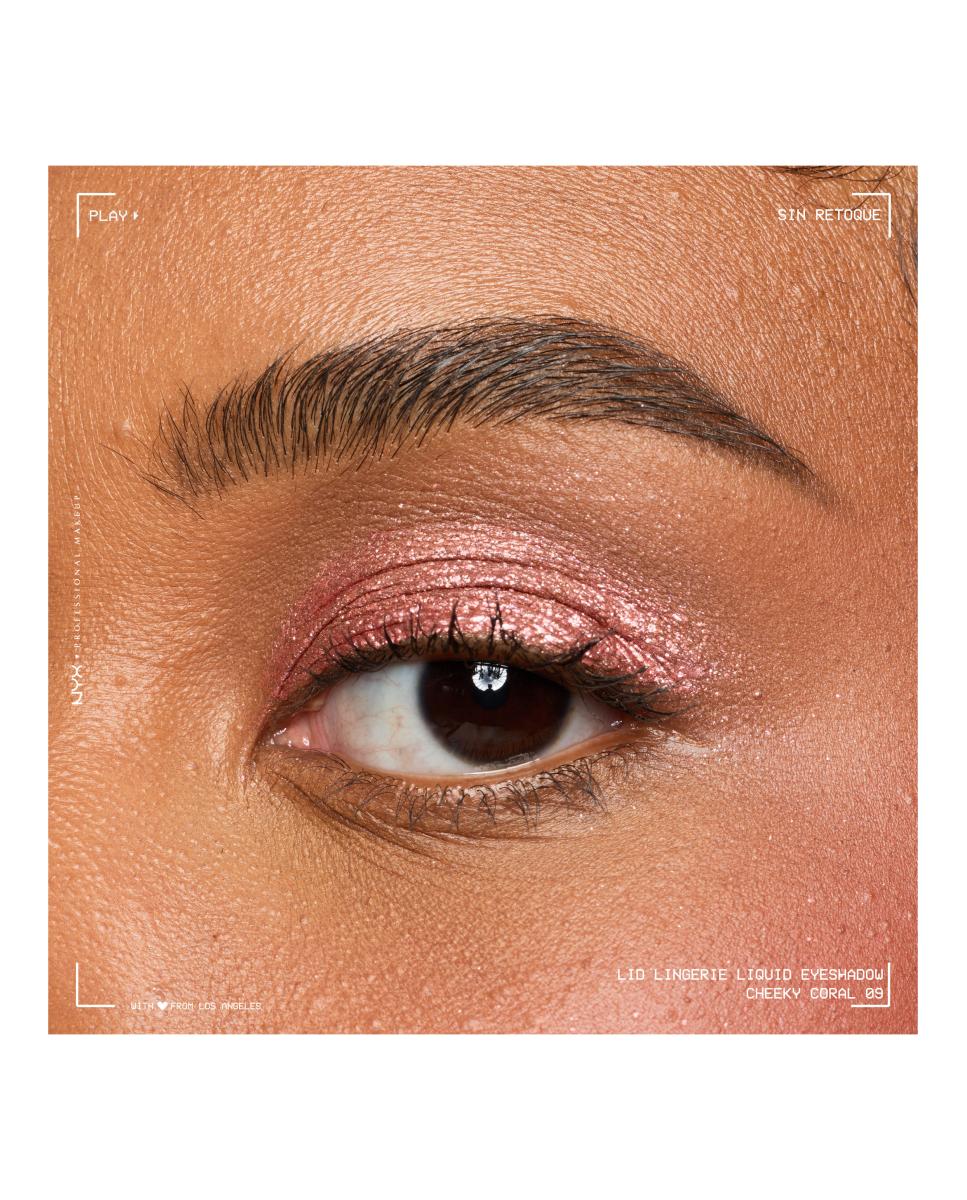 Sombra de ojos Lid Lingerie NYX Professional Makeup - Cheeky Coral 09 Cheeky Coral 09-19