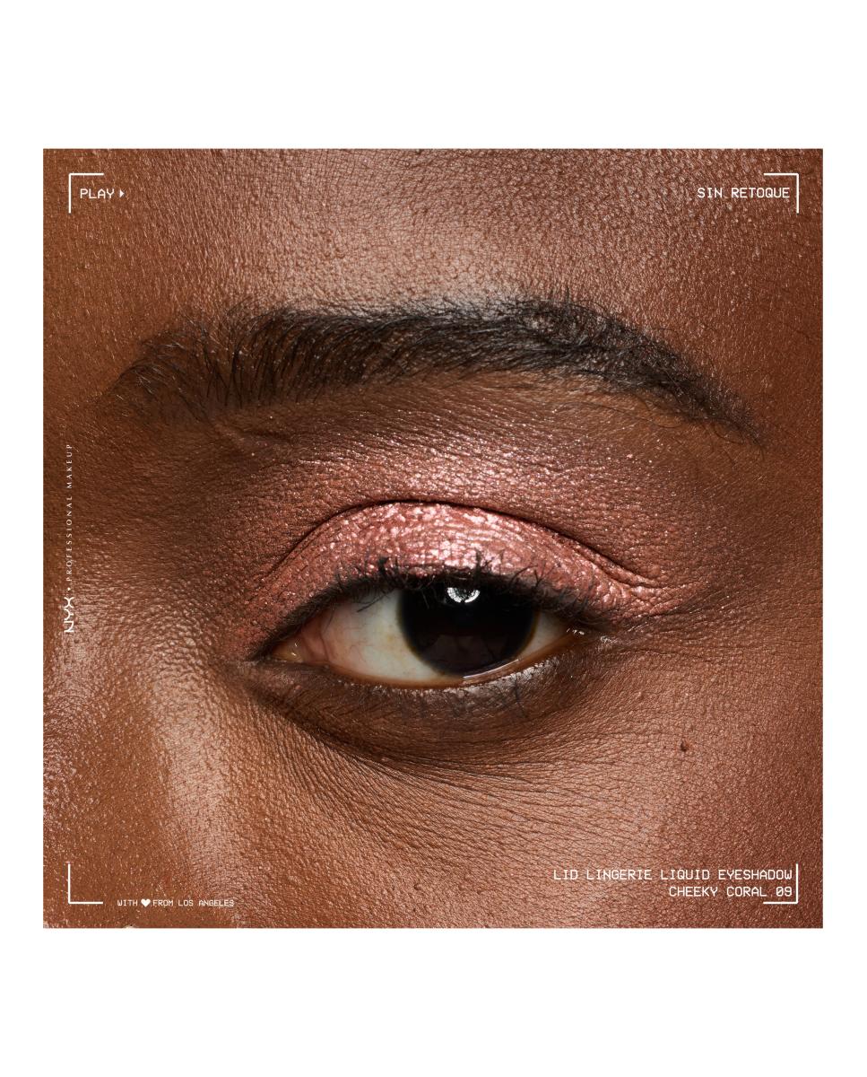 Sombra de ojos Lid Lingerie NYX Professional Makeup - Cheeky Coral 09 Cheeky Coral 09-21