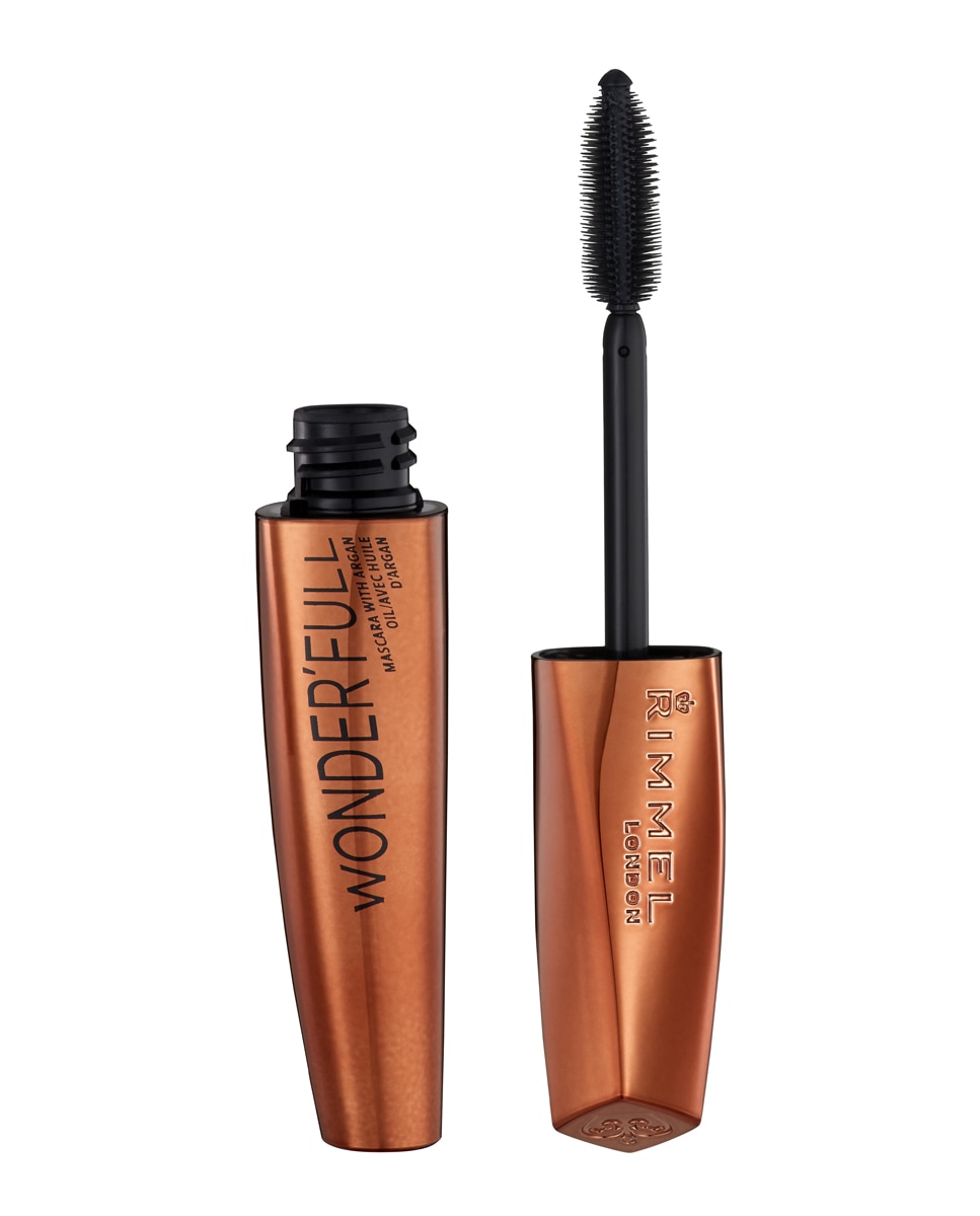 Rimmel - Máscara de pestañas Wonder'Full With Argan Oil Extreme Black Rimmel.