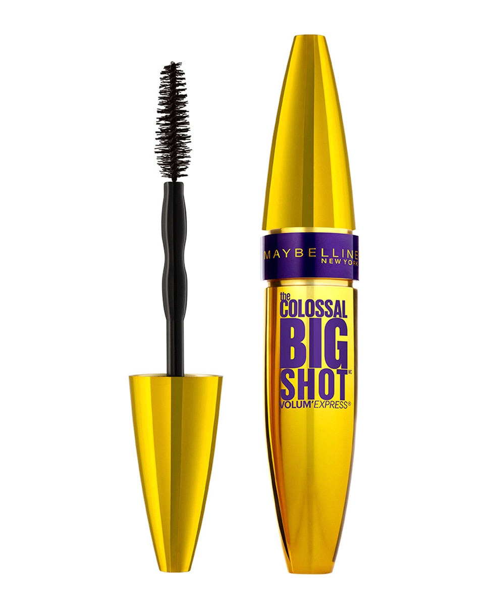 Máscara de Pestañas Volumen Express The Colossal Big Shot Maybelline - Negro Negro-1