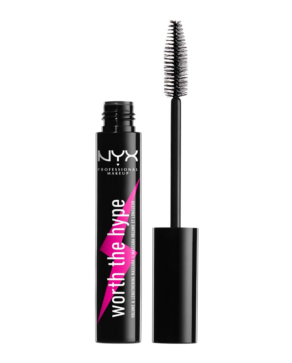 Máscara de pestañas Worth the Hype Volumizing & Lengthening NYX Professional Makeup 1