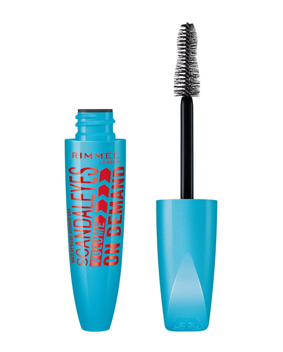 Mascara de pestañas waterproof Scandaleyes Volume On Demand Rimmel 2