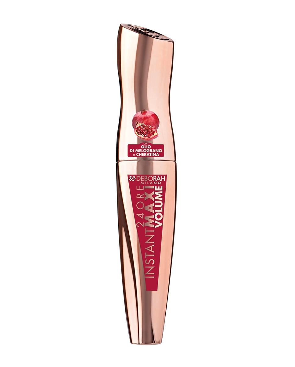 Deborah Milano - Máscara de pestañas 24ore Instant Maxi Vol aceite de granada Deborah Milano.