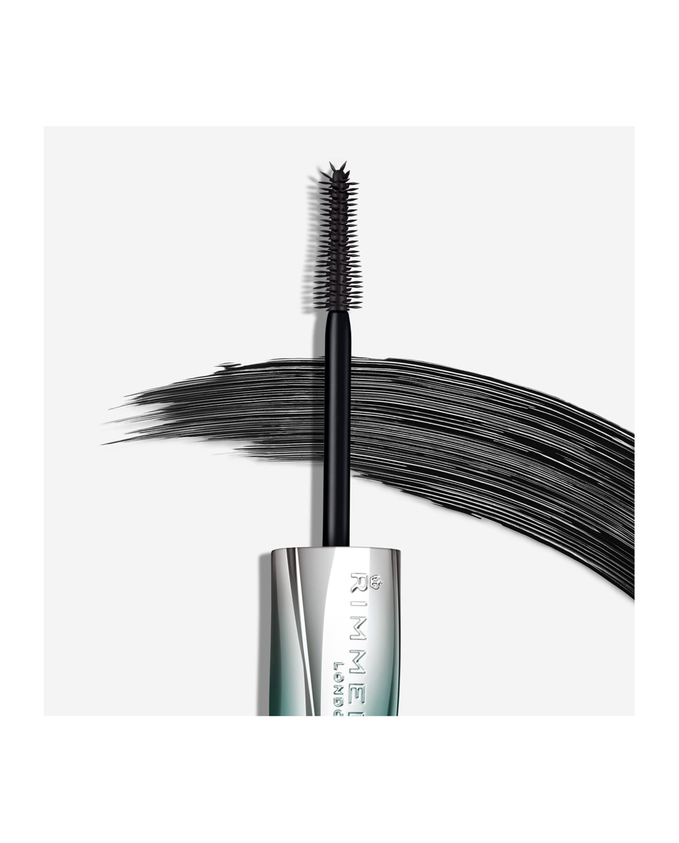 Máscara de pestañas Wonder'Extension Rimmel - Negro Negro-2
