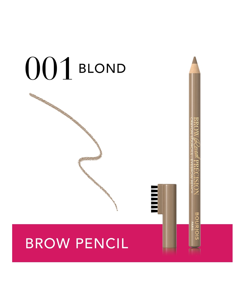 Lápiz de cejas Brow Reveal Precision Bourjois - 001 Blond 001 Blond-4