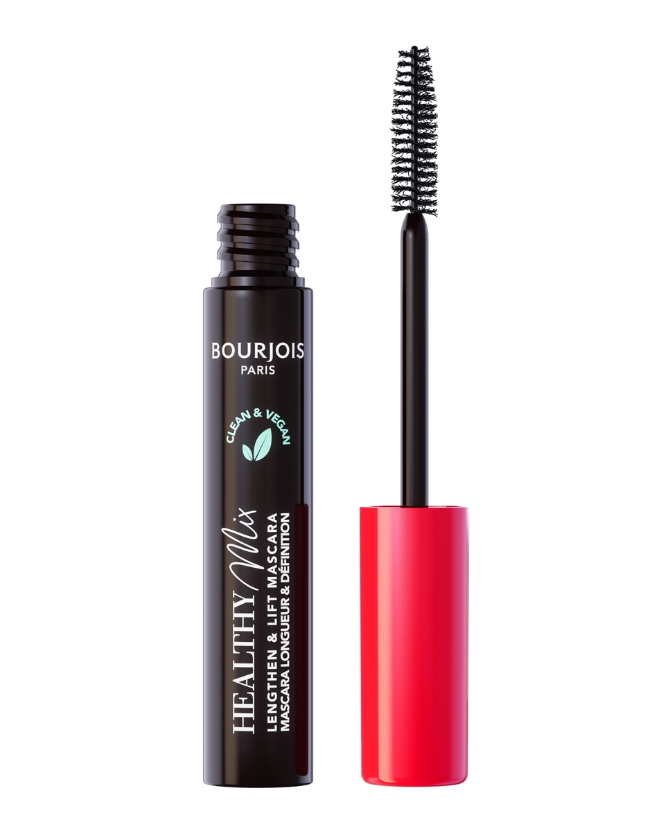 Imagen 2 de Máscara de pestañas Healthy Mix Bourjois - 001 Ultra Black 7 ml 001 Ultra Black