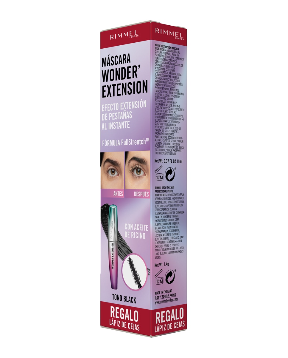 Rimmel - Pack máscara Wonder Argan Rimmel London.