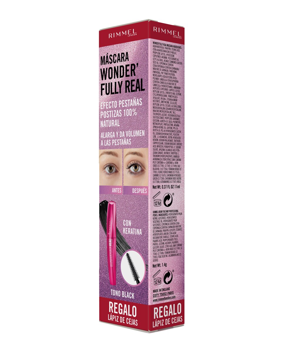 Rimmel - Pack máscara Wonder Argan Rimmel London.
