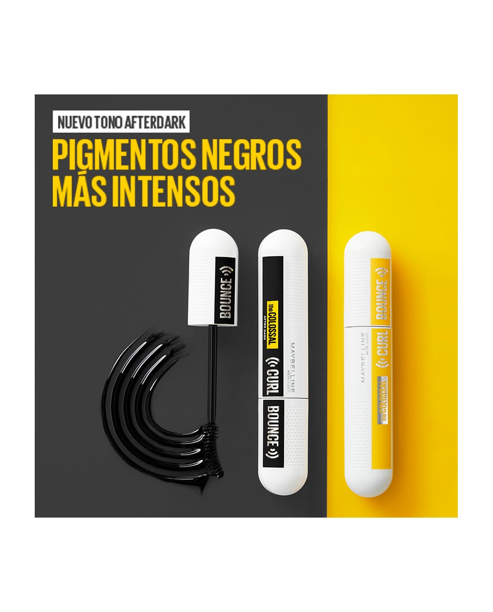 Máscara de Pestañas Colossal Curl Bounce Afterdark 24H Maybelline 8
