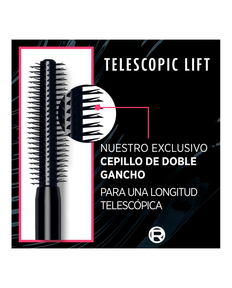 Máscara de pestañas Telescopic L'Oréal Paris - Extra Black Extra Black-3