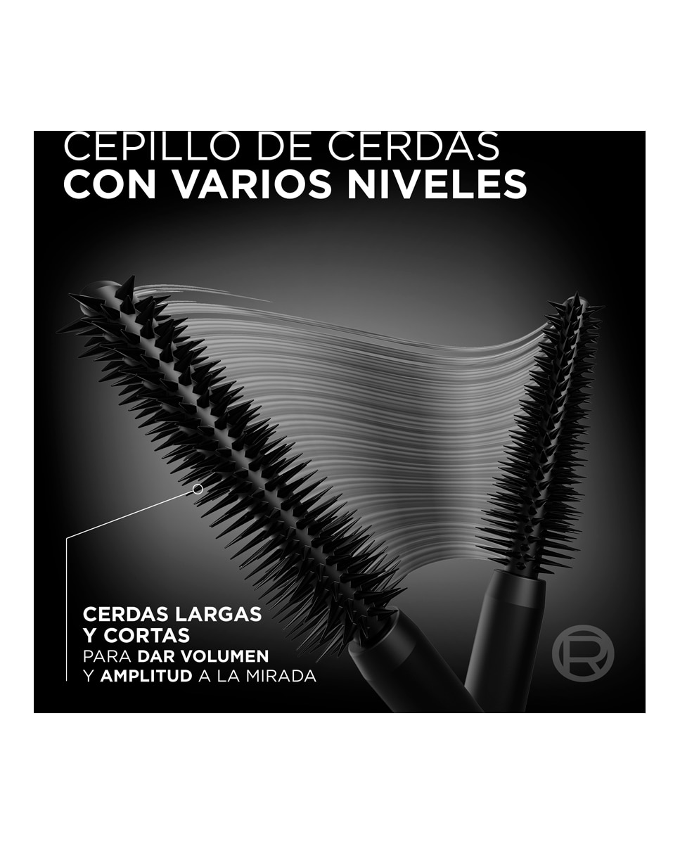 Máscara de Pestañas L'Oreal Volume Millions Lashes L'Oréal Paris - Preto Preto-2