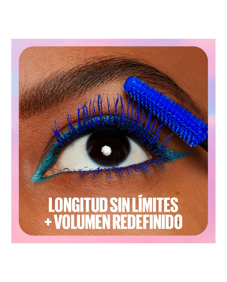 Máscara de pestañas Lash Sensational Sky High Maybelline - Blue Mist Blue Mist-5