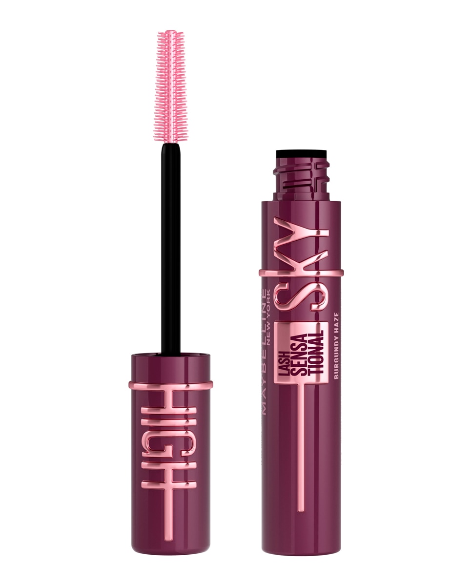 Máscara de pestañas Lash Sensational Sky High Maybelline - Burgundy Haze Burgundy Haze-2