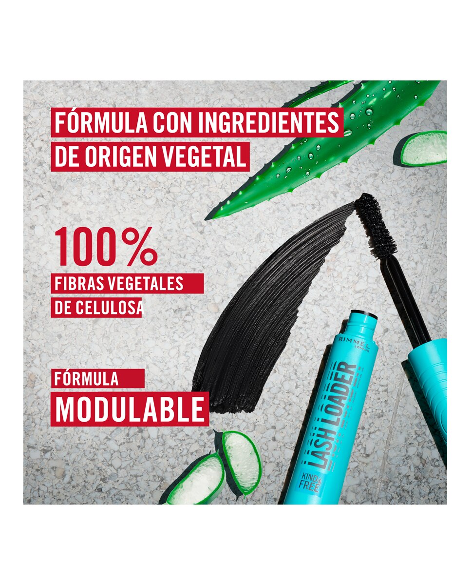 Máscara De Pestñas Kind & Free Lash Loader 9.5 ml Rimmel London - 002 Brown Black 9,5 ml 002 Brown Black-8