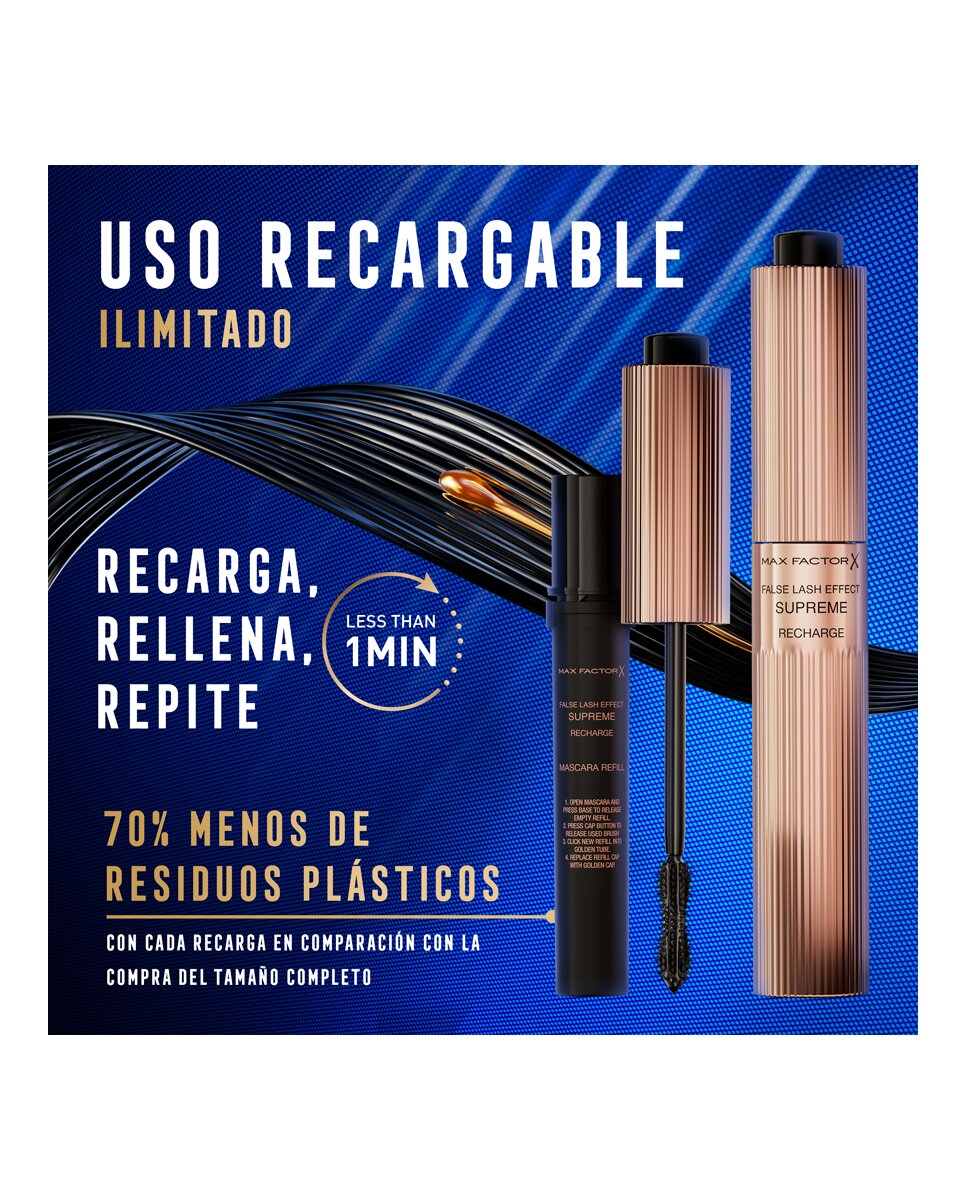 Recarga Máscara de pestañas False Lash Effect Supreme 9 ml Max Factor 6