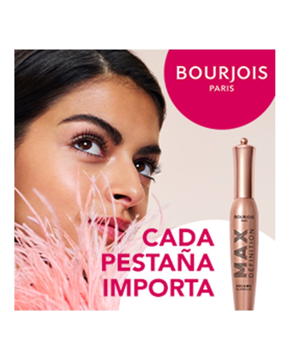 Máscara De Pestañas Volume Glamour Max Définition De Bourjois - Black 01 Black 01-8