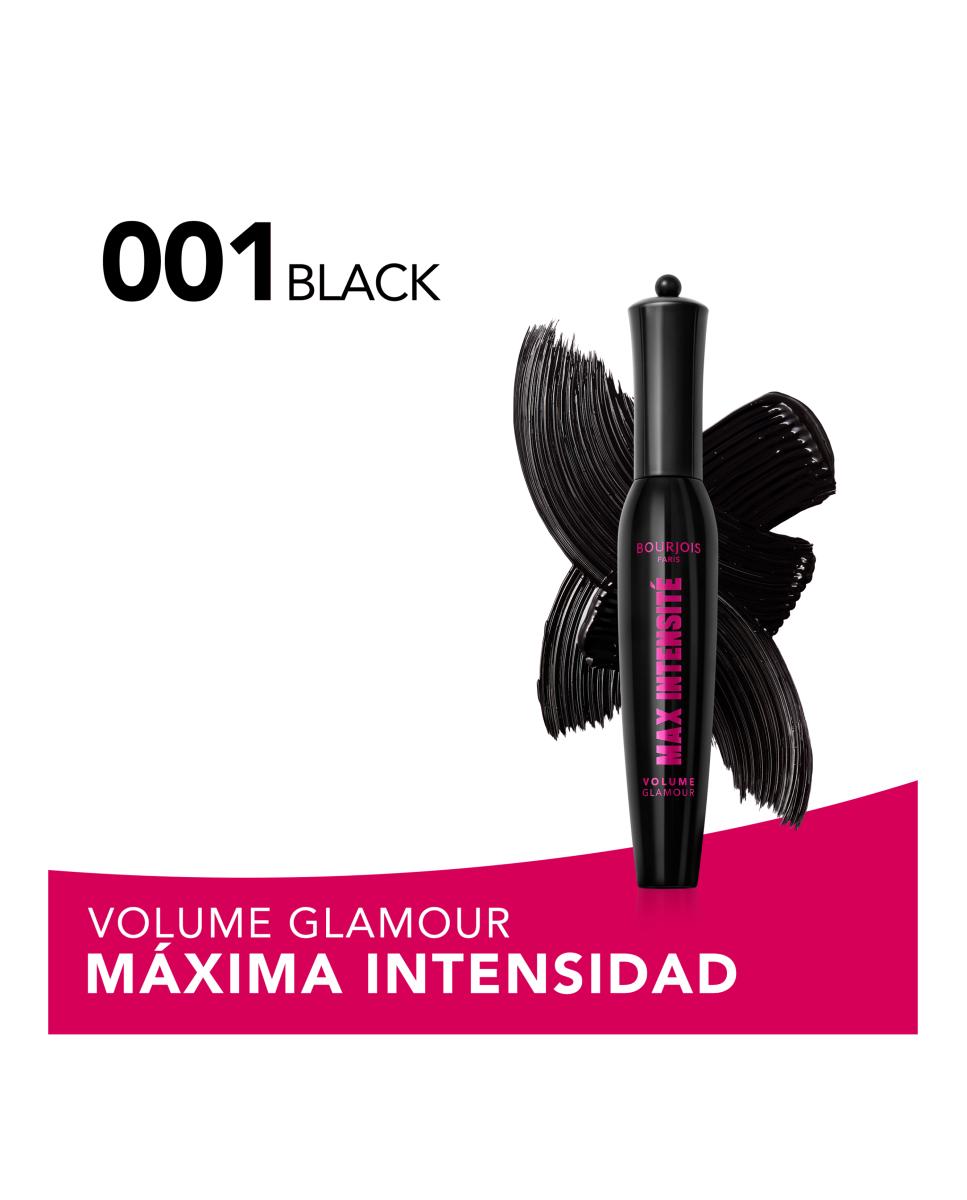 Máscara De Pestañas Volume Glamour Max Intensité Bourjois - Black 01 Black 01-4