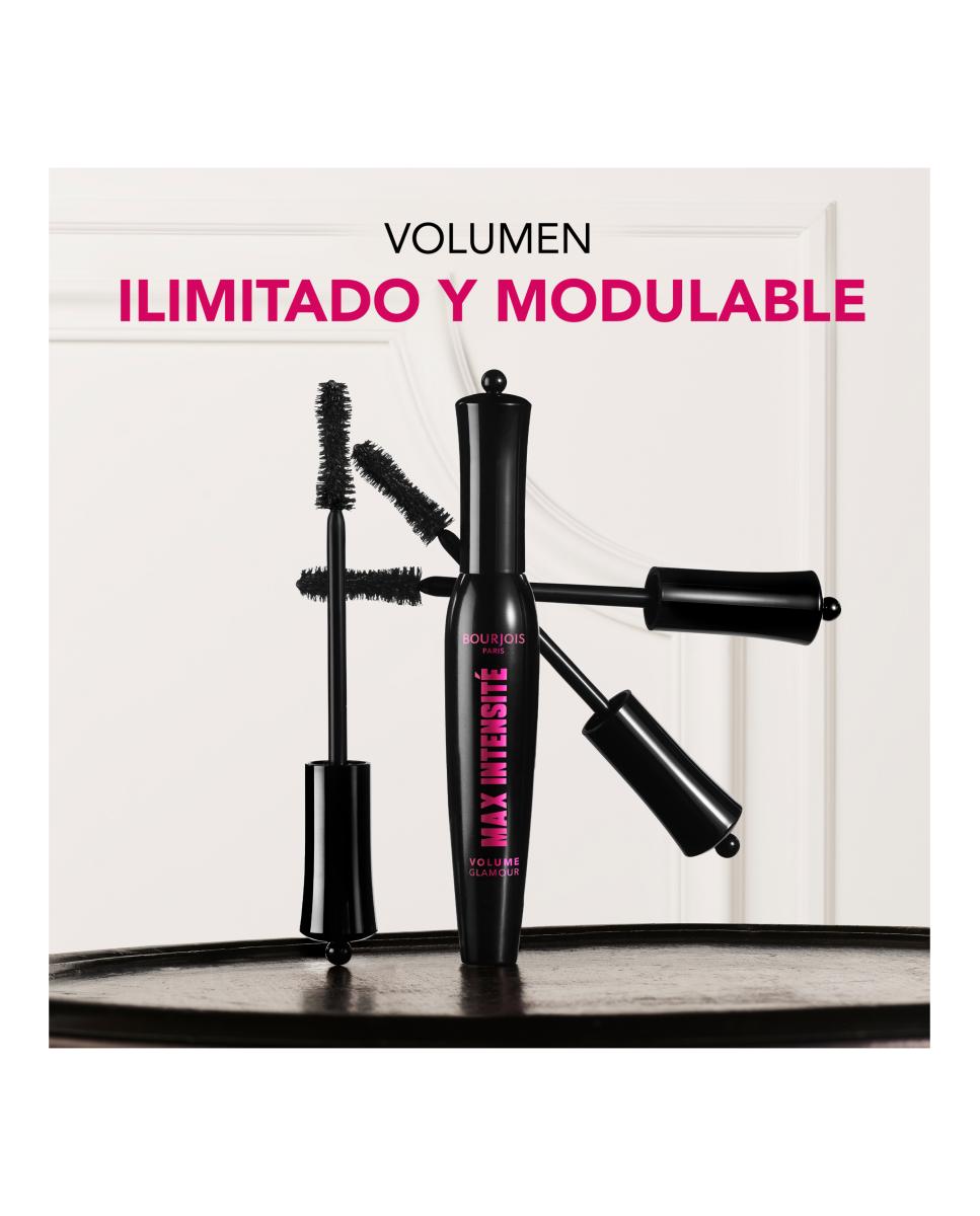 Máscara De Pestañas Volume Glamour Max Intensité Bourjois - Black 01 Black 01-5