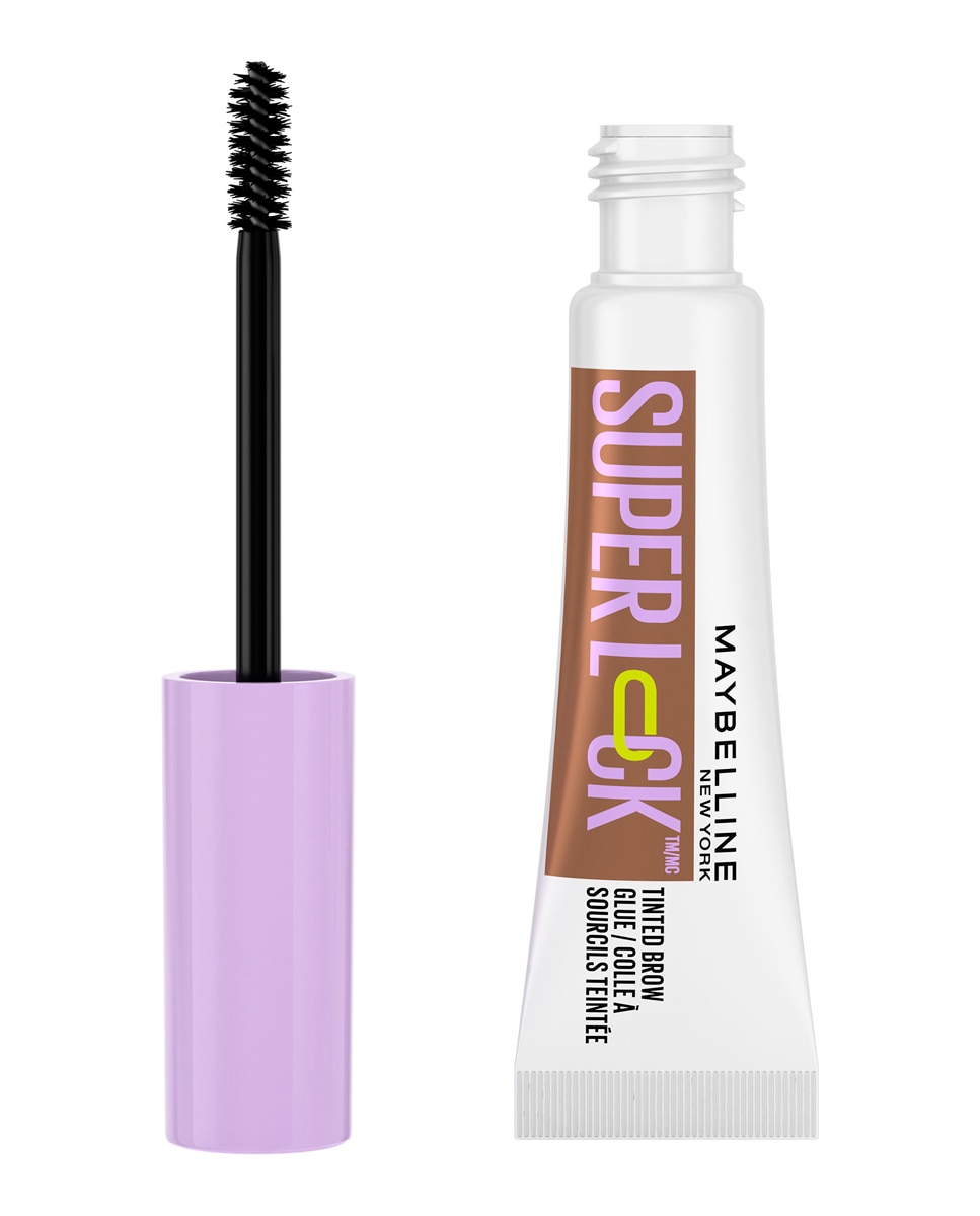 Gel Fijador de Cejas Superlock Brow Glue Maybelline New York - Medium Brown Medium Brown-2