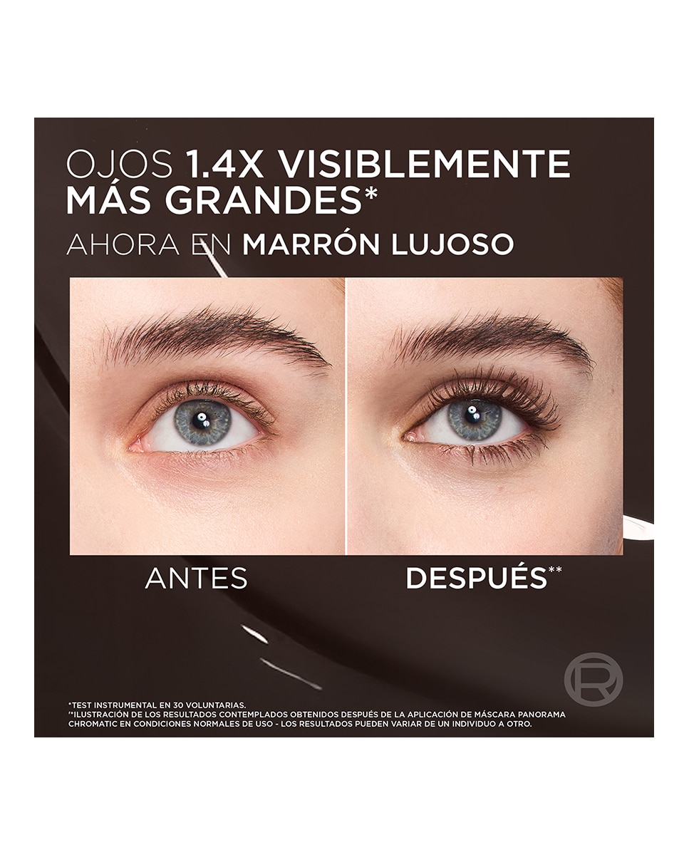 Máscara de Pestañas Panorama Chromatic L’Oréal Paris - BRUN LEATHER BRUN LEATHER-3