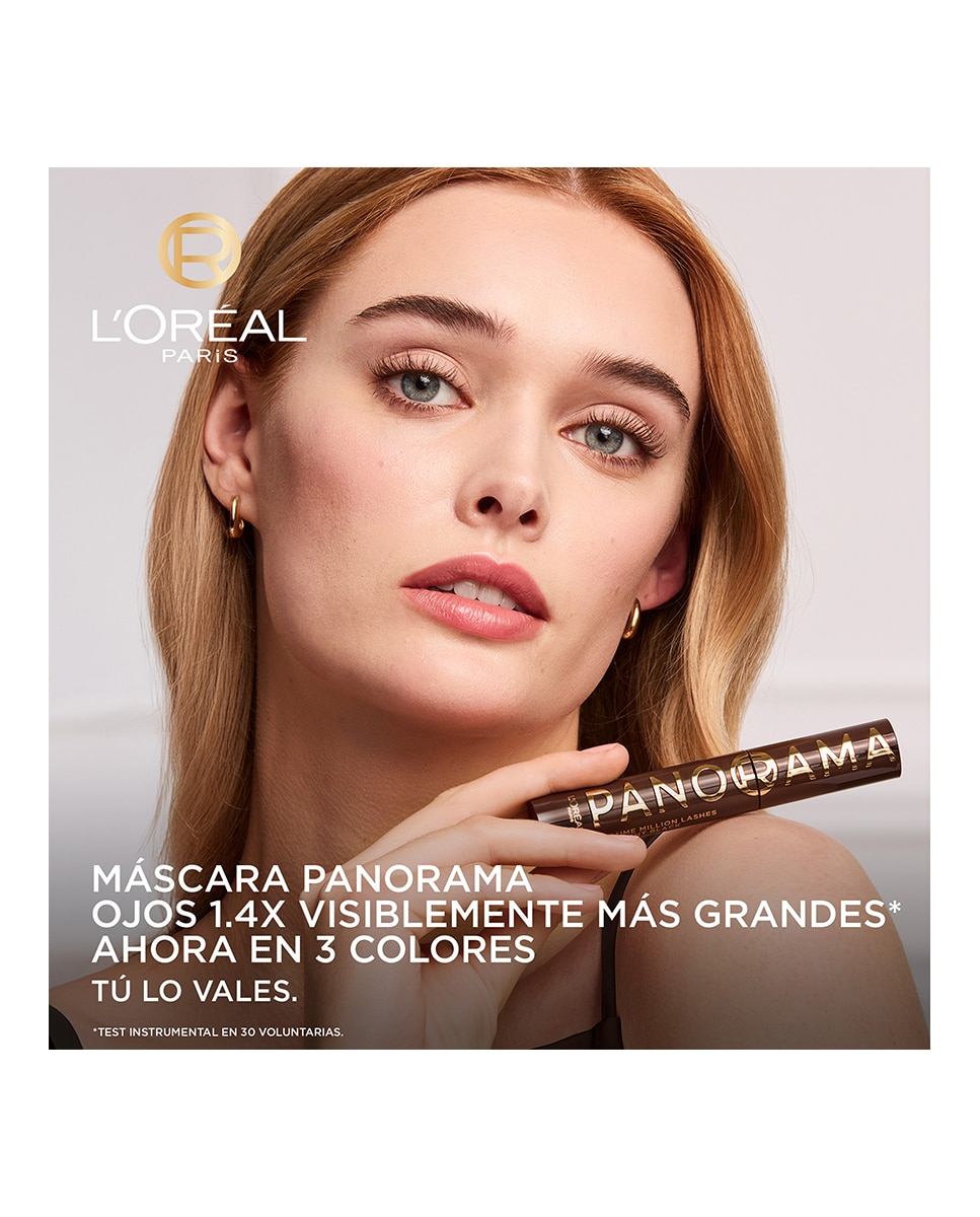Máscara de Pestañas Panorama Chromatic L’Oréal Paris - BRUN LEATHER BRUN LEATHER-4