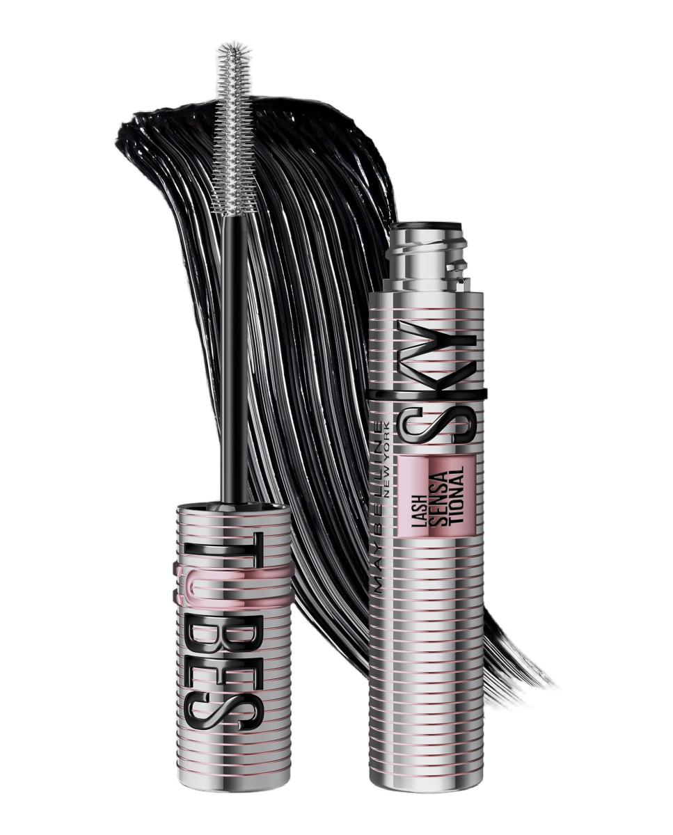 Máscaras de Pestañas Lash Sensational Sky Tubes Very Black Maybelline New York Makeup 4