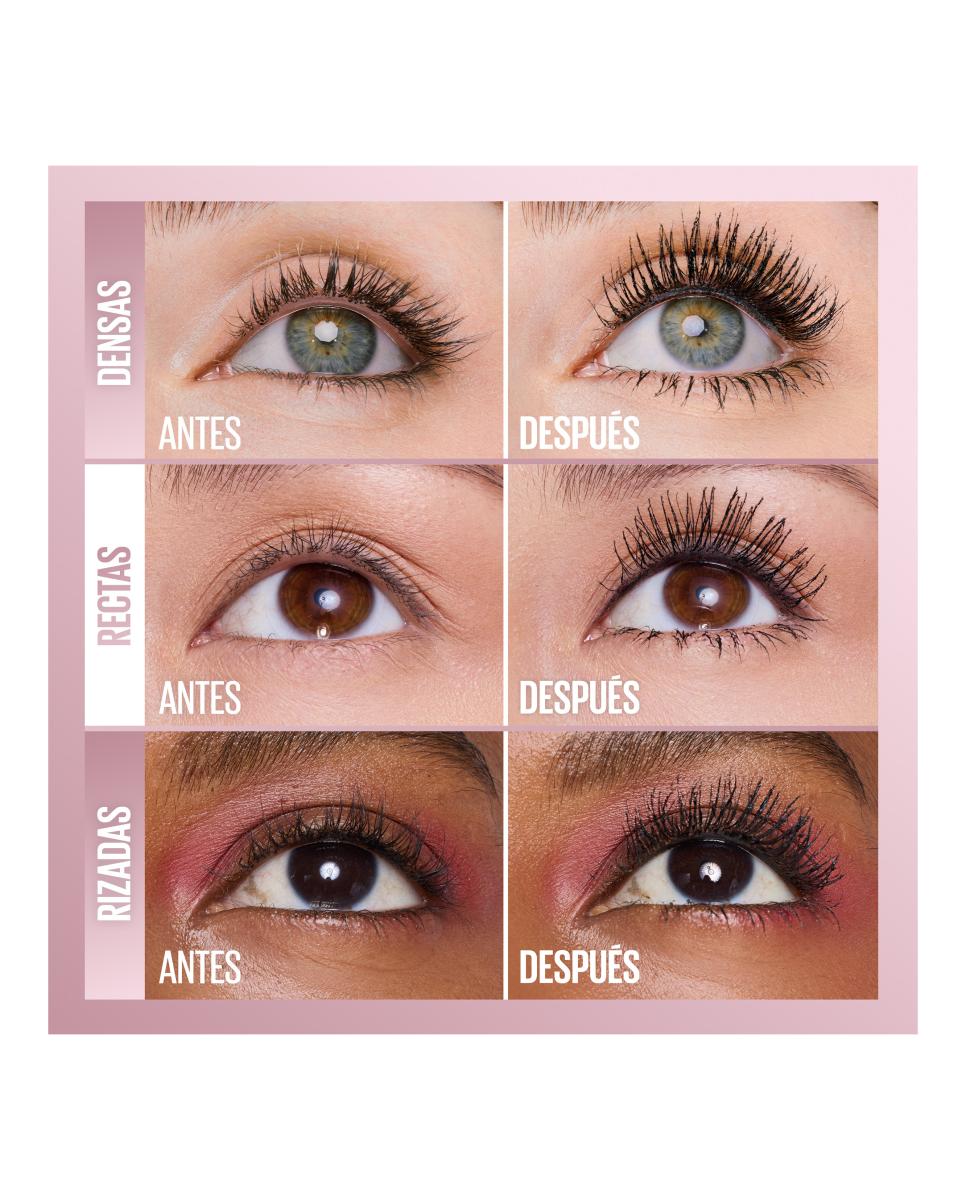 Máscaras de Pestañas Lash Sensational Sky Tubes Very Black Maybelline New York Makeup 9