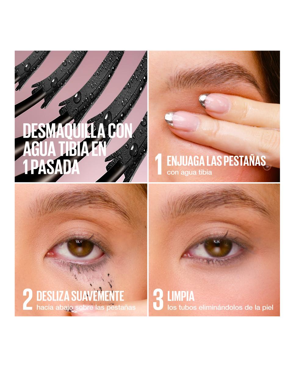 Máscaras de Pestañas Lash Sensational Sky Tubes Very Black Maybelline New York Makeup 12