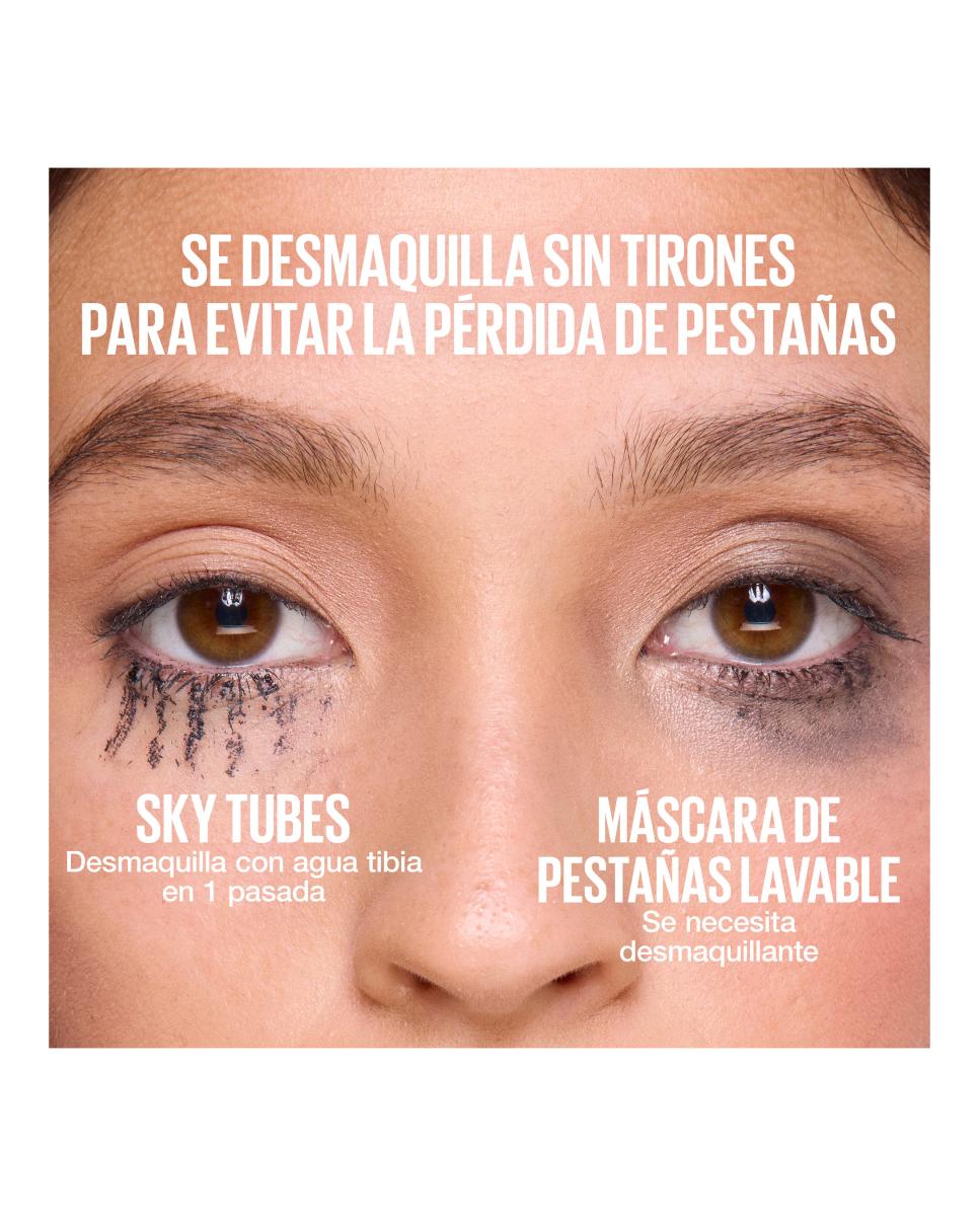 Máscaras de Pestañas Lash Sensational Sky Tubes Very Black Maybelline New York Makeup 16