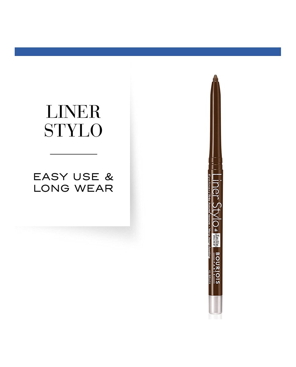 Lápiz de ojos Liner Stylo Bourjois Brun-3