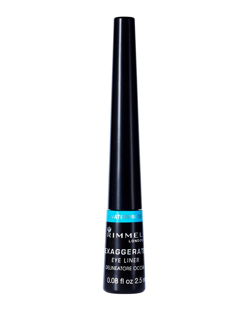 Imagen 0 de Eyeliner Exaggerate Liquid Waterproof Rimmel Negro