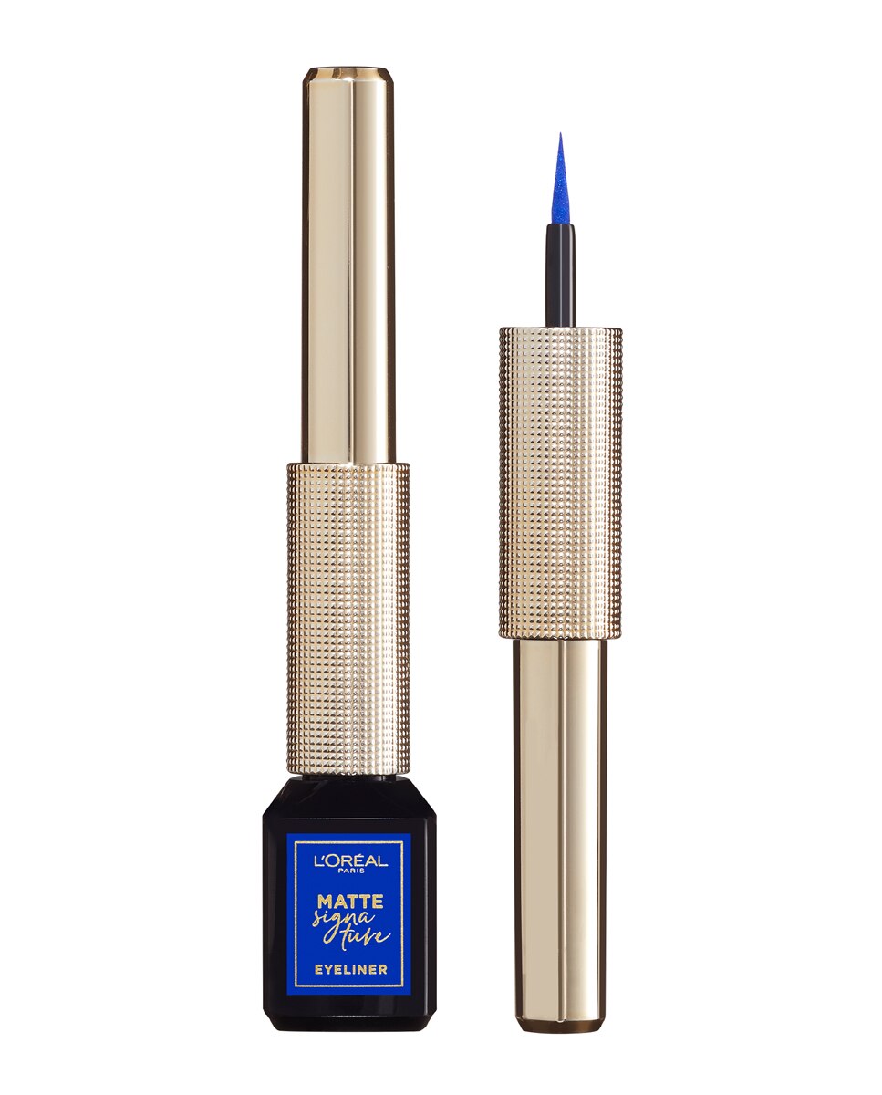 Eyeliner líquido Matte Signature Liner L'Oréal Paris - 02 Azul 02 Azul-2