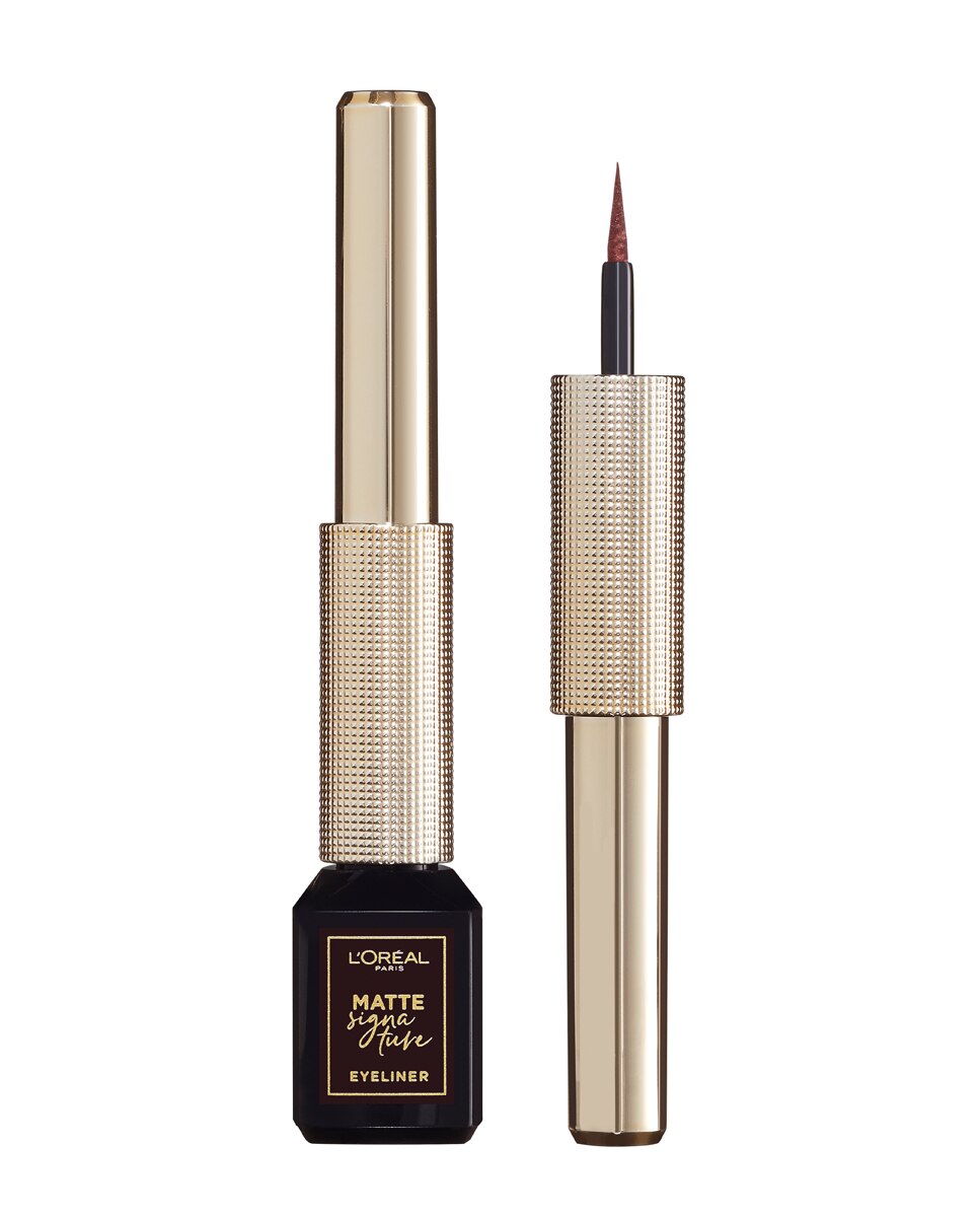Eyeliner líquido Matte Signature Liner L'Oréal Paris - 03 Marron 03 Marron-2