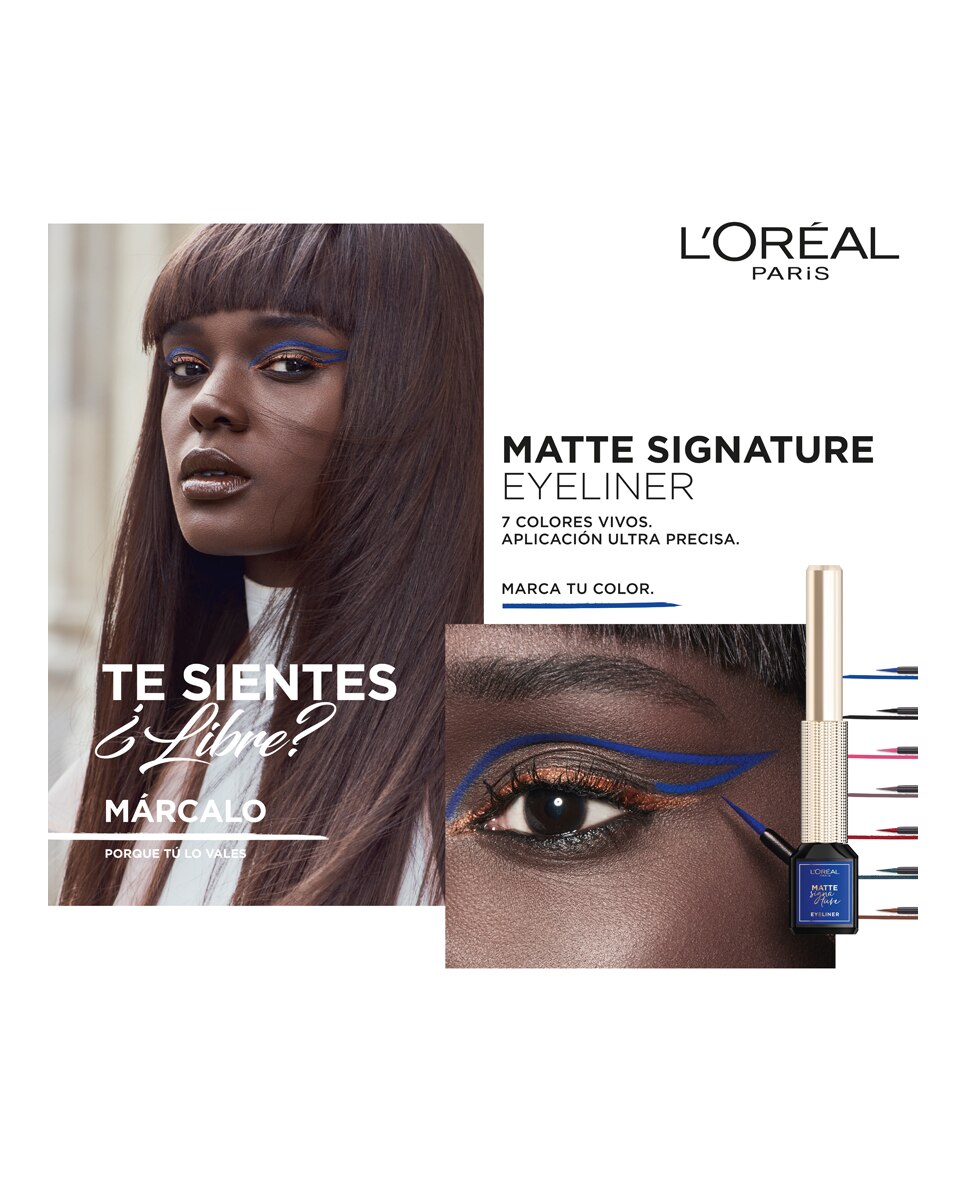 Eyeliner líquido Matte Signature Liner L'Oréal Paris - 04 Emeraude 04 Emeraude-4