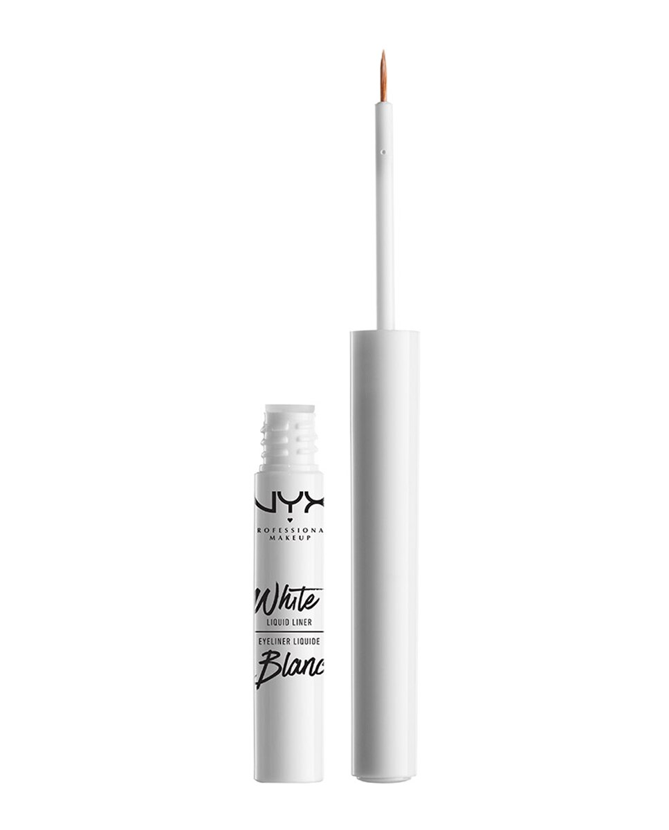 Eyeliner White Liquid Liner NYX Professional Makeup - White White-1