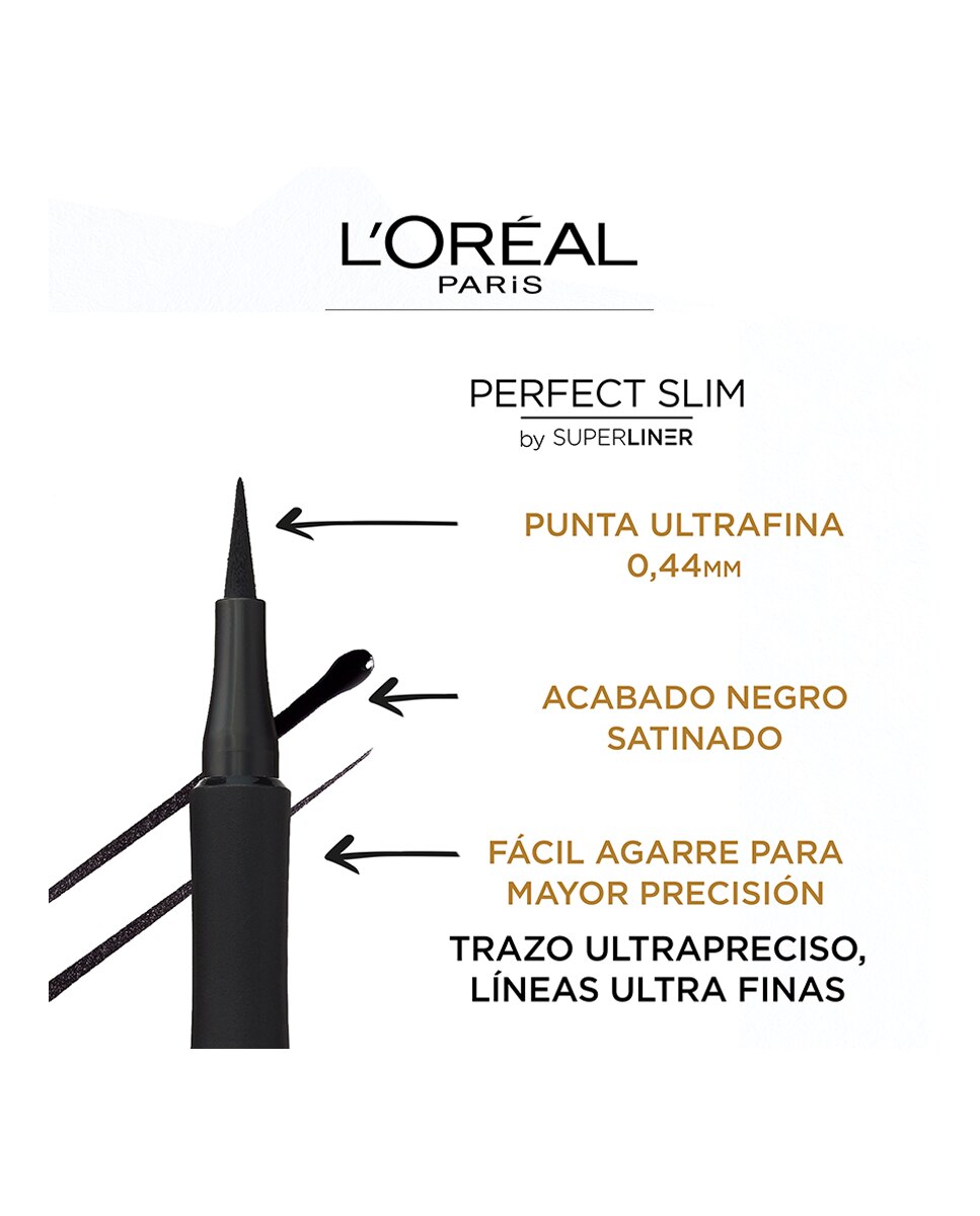 Liner líquido Perfect Slim L'Oréal Paris - 02 Grey 02 Grey-5