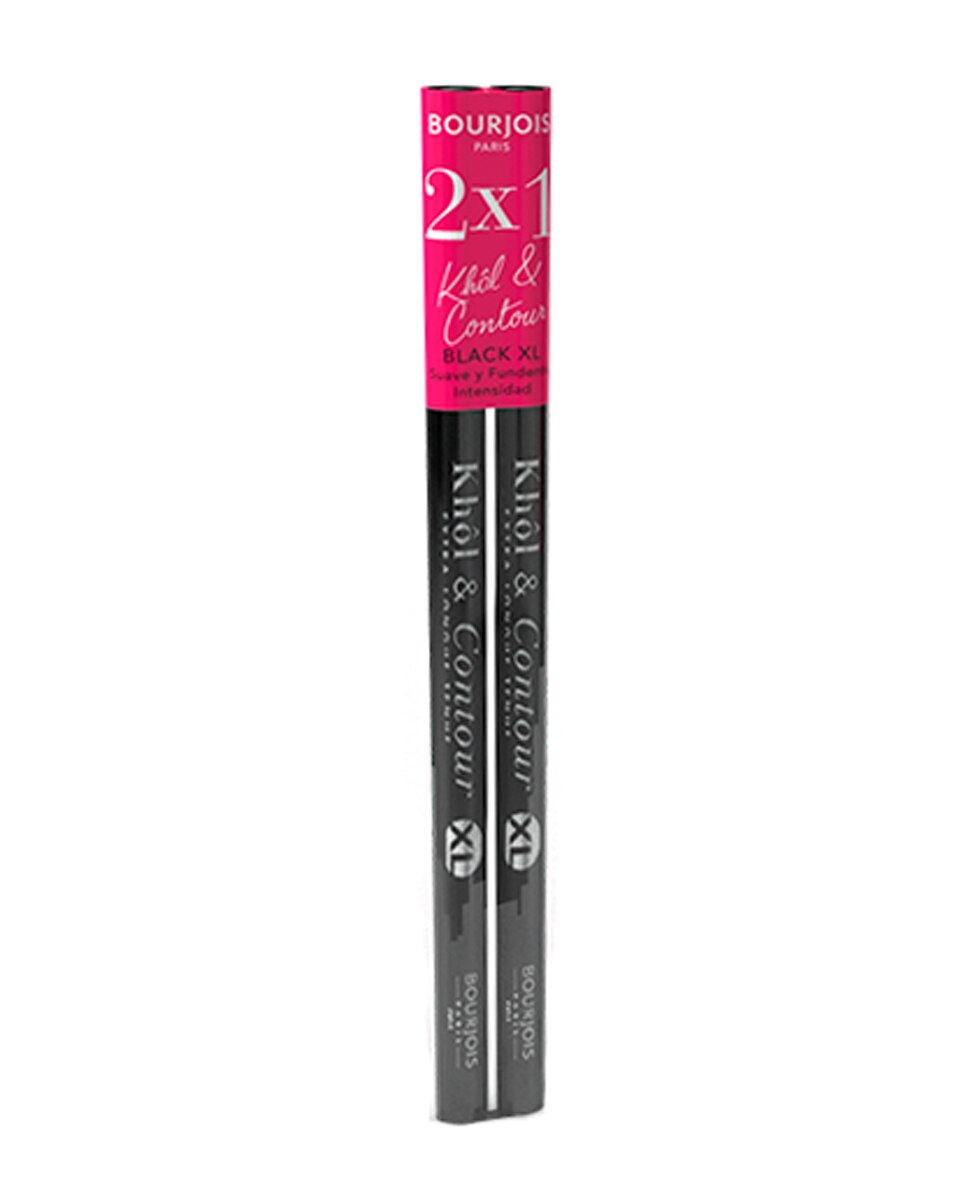 Imagen 1 de Lápiz de ojos 2x1 Kohl & Contour Bourjois - XL Black XL Black .