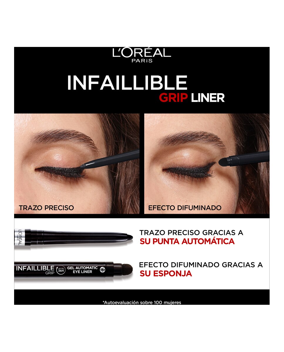 Eyeliner Infalible Grip L'Oréal Paris - Intense Intense-3